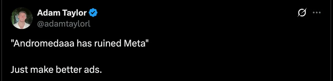 Meta andromeda