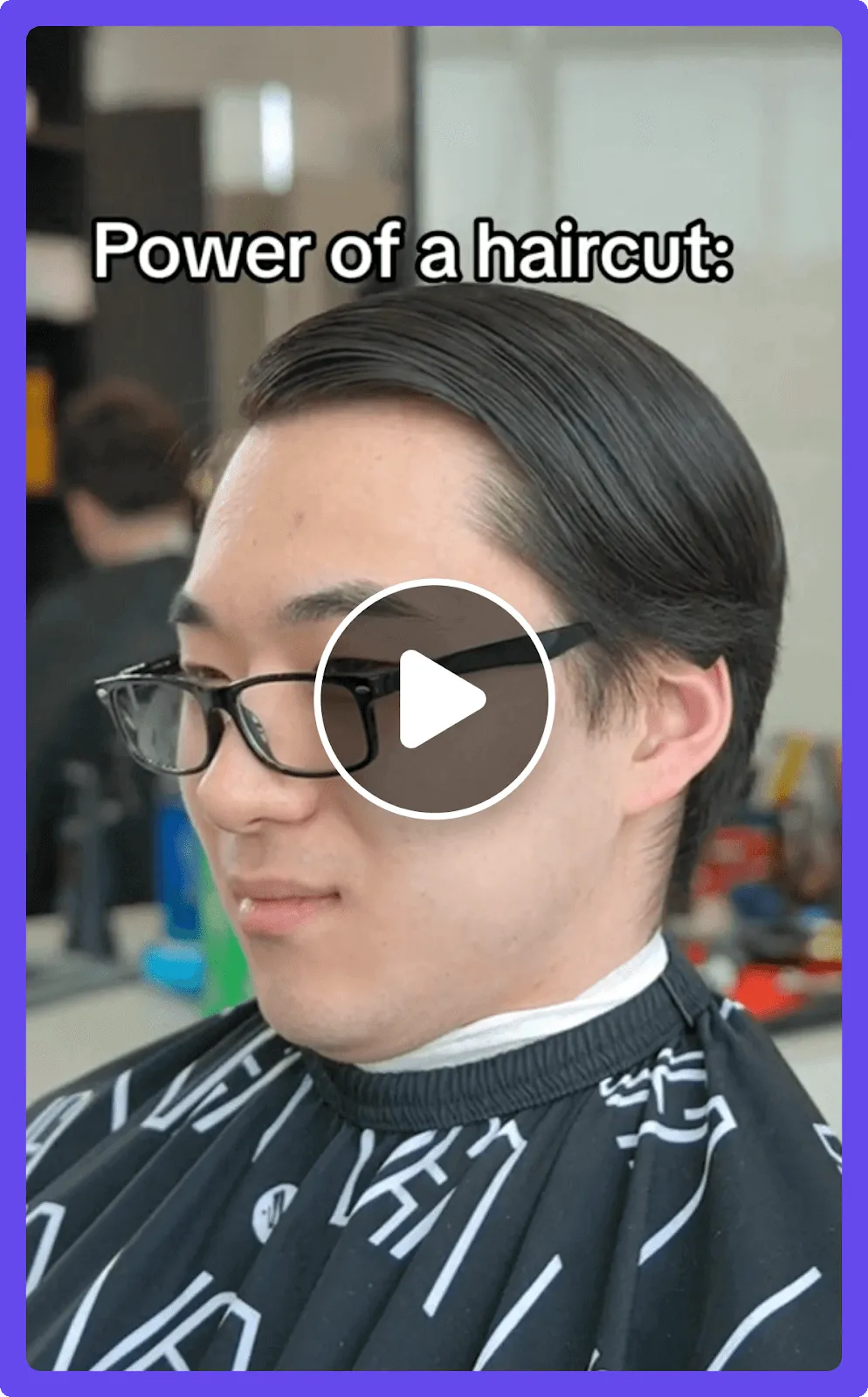 Example of TikTok before and after content