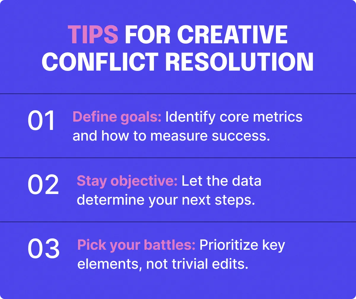 tips for creative conflict resolution