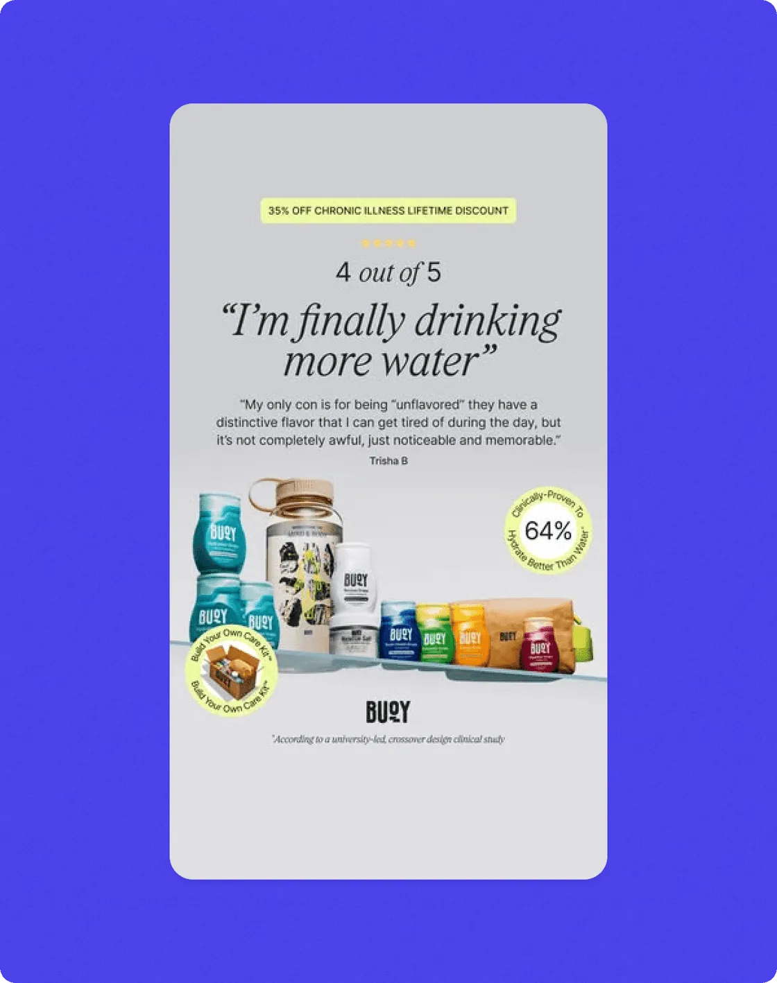 two-sided marketing example Buoy